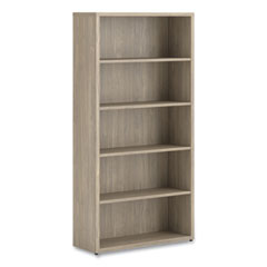 Hon Company 10500 Series Laminate Bookcase, Five Shelves, 36