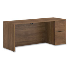 Hon Company 10500 Series Full-Height Right Pedestal Credenza, 72