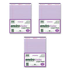 Roaring Spring Paper Products Enviroshades Legal Notepads, 50 Orchid 8.5 x 11.75 Sheets, 72 Notepads/Carton, Ships in 4-6 Business Days
