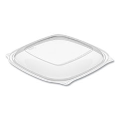 Dart PresentaBowls Pro Clear Square Lids for 24-32 oz Bowls, 8.5 x 8.5 x 0.5, Clear, Plastic, 63/Bag, 4 Bags/Carton