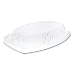Dart Dome Covers for Dinnerware, Clear, Plastic, 125/Bag, 4/Bags Carton