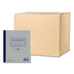 Roaring Spring Paper Products Lab and Science Carbonless Notebook, Quad Rule (4 sq/in), Gray Cover, (200) 11 x 9.25 Sheets, 5/CT,Ships in 4-6 Business Days