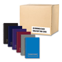 Roaring Spring Paper Products Wirebound Academic Weekly Planner, Asst Cover Color, 8 x 5.5, 14-Month (July - August) 2023-2024, 28/CT,Ships in 4-6 Bus Days