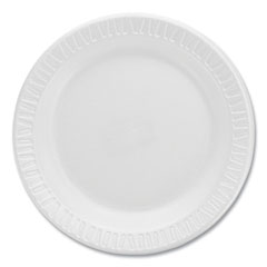 Dart Quiet Classic Laminated Foam Dinnerware Plates, 6