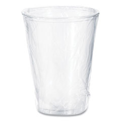 Dart Ultra Clear Pete Cold Cups, 10 Oz, Individually Wrapped, 25/sleeve, 20 Sleeves/carton