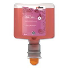 SC Johnson Refresh Foaming Hand Soap, Rose, 1.2 L Refill Cartridge, 3/Carton