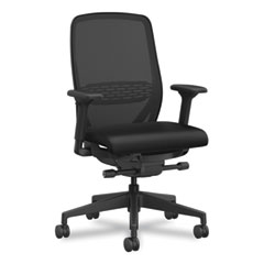 Hon Company Nucleus Series Recharge Task Chair, Supports Up to 300 lb, 16.63 to 21.13 Seat Height, Black, Ships in 7-10 Business Days