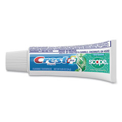 Procter & Gamble Complete Whitening Toothpaste + Scope, Mint, 0.85 oz Tube, 72/Carton