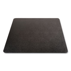 Deflecto Corporation EconoMat Carpet Chair Mat, Rectangular, 46 x 60, Black, Ships in 4-6 Business Days