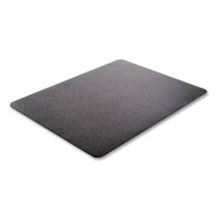 Deflecto Corporation EconoMat Carpet Chair Mat, Rectangular, 45 x 53, Black, Ships in 4-6 Business Days