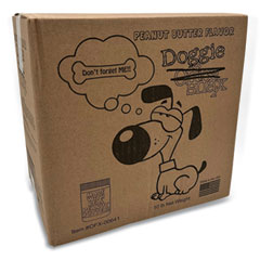 Office Snax, Inc. Doggie Biscuits, Peanut Butter, 10 lb Box