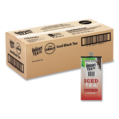 Lavazza The Bright Tea Co. Unsweetened Iced Black Tea Freshpack, Unsweetened Iced Black, 0.12 oz Pouch, 100/Carton