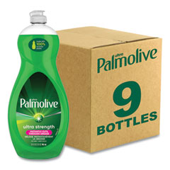 Colgate Palmolive, IPD. Dishwashing Liquid, Green Scent, 32.5 oz Bottle, 9/Carton
