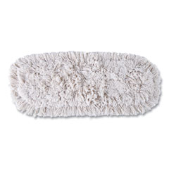 Rubbermaid Kut-A-Way Dust Mop Head, Cotton, 24