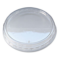 Fabri-Kal Recycleware Round Deli Container Lids, Clear, Plastic, 500/Carton