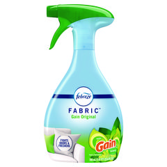 Procter & Gamble FABRIC Refresher/Odor Eliminator, Gain Original, 23.6 oz Spray Bottle, 4/Carton