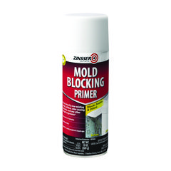 Rust-Oleum Mold Blocking Primer Spray, Interior/Exterior, Flat White, 13 oz Aerosol Can, 6/Carton