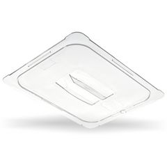CFS Brands StorPlus Polycarbonate Handled Universal Lid, 12.88 x 20.75 x 0.88, Clear, Plastic