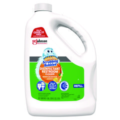 SC Johnson Disinfectant Restroom Cleaner, Fresh Scent, 1 gal Bottle, 4/Carton