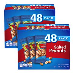 Kraft Salted Peanuts, 1 oz Pouch, 48/Box, 2 Boxes/Carton, Ships in 1-3 Business Days
