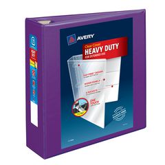 Avery Products Corporation Heavy-Duty View Binder with DuraHinge and One Touch EZD Rings, 3 Rings, 3