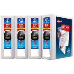 Avery Products Corporation Heavy-Duty View Binder with DuraHinge and Locking One Touch EZD Rings, 3 Rings, 3