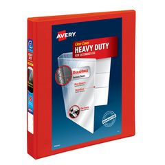 Avery Products Corporation Heavy-Duty View Binder with DuraHinge and One Touch EZD Rings, 3 Rings, 1