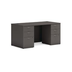 Hon Company Mod Double Pedestal Desk Bundle, 60