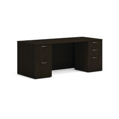 Hon Company Mod Double Pedestal Desk Bundle, 72