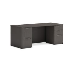 Hon Company Mod Double Pedestal Desk Bundle, 72